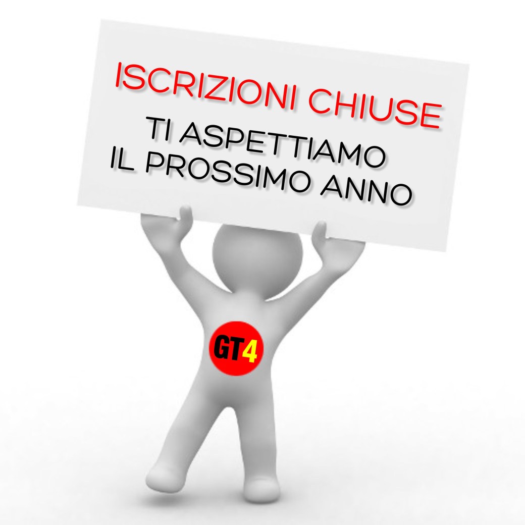 ISCRIZIONI CHIUSE
